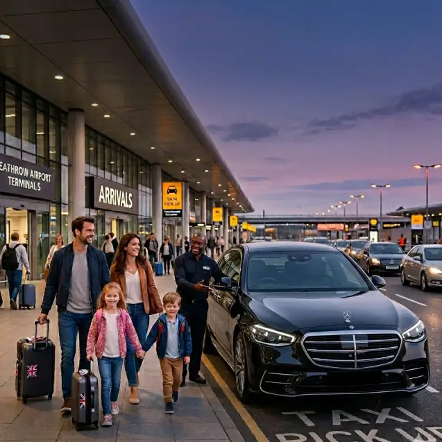 Airport taxi transfers in the UK